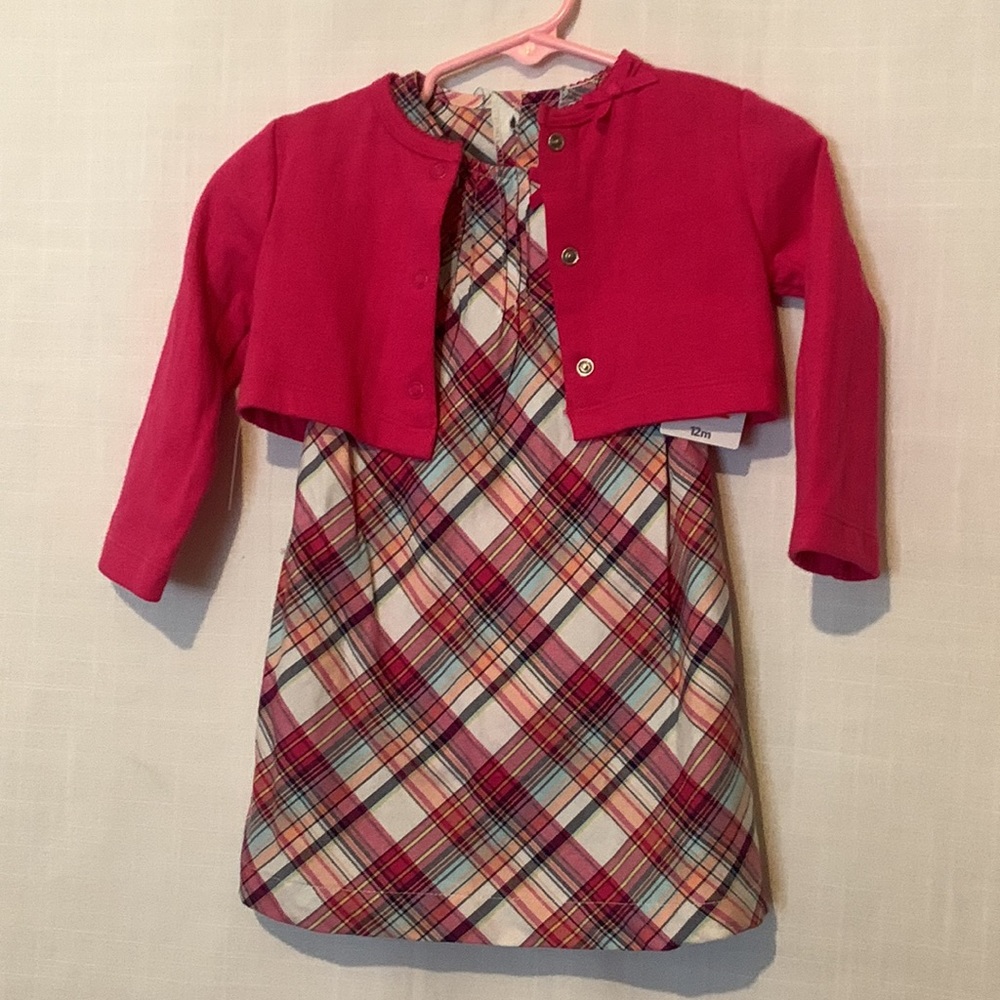 Girl’s Cater’s Just For You Dress Jacket Set 12 M